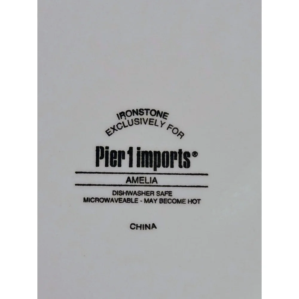 Pier One Ironstone‎ Amelia 9